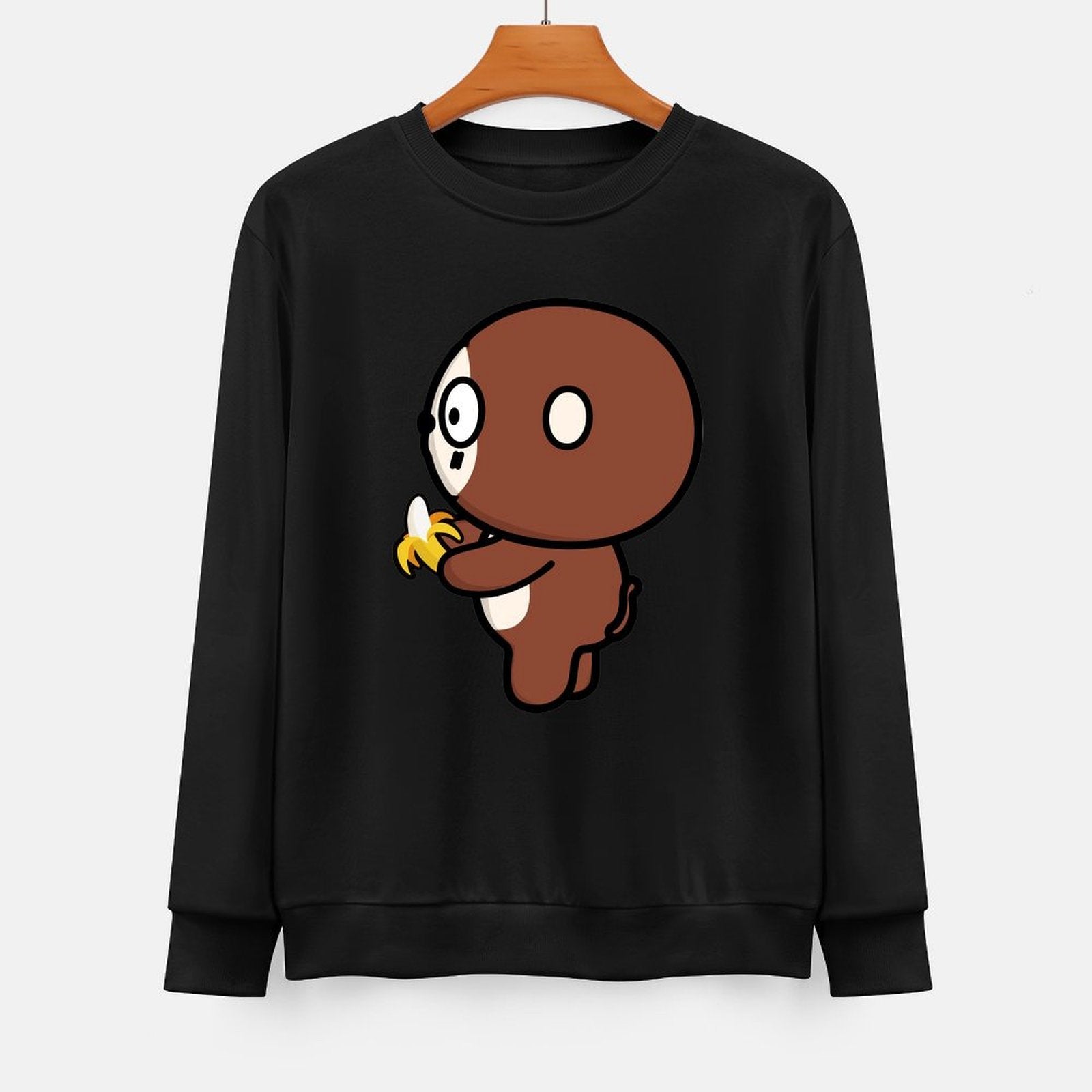 Front Patterned Long Sleeve TopLifestyle Essential